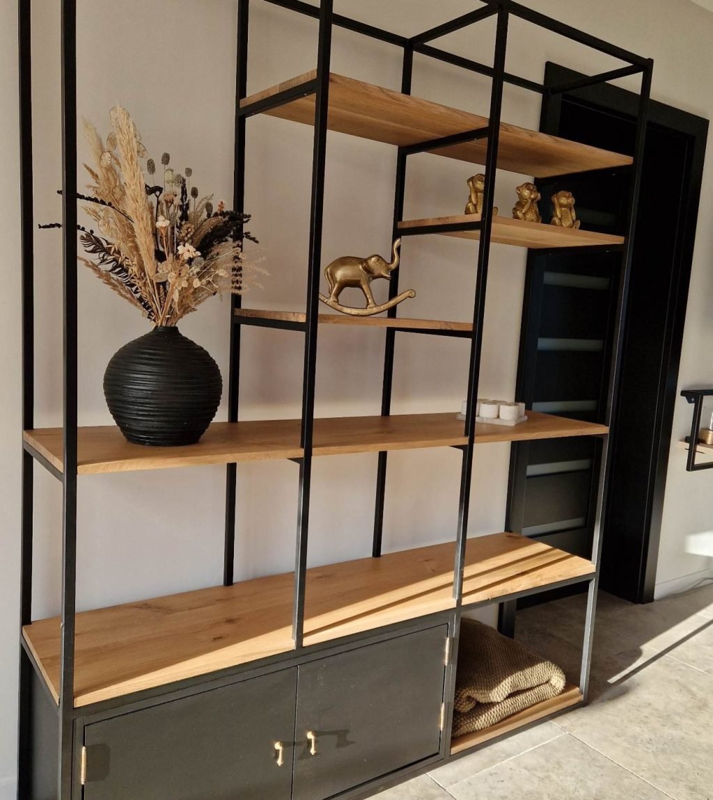 Pułka w stylu Loft Kruk Stal Design